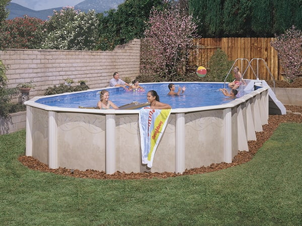 Oval 16' x 32' Doughboy Desert Spring