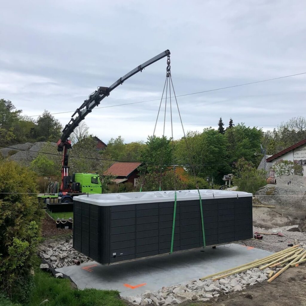 Swim Spa Installation