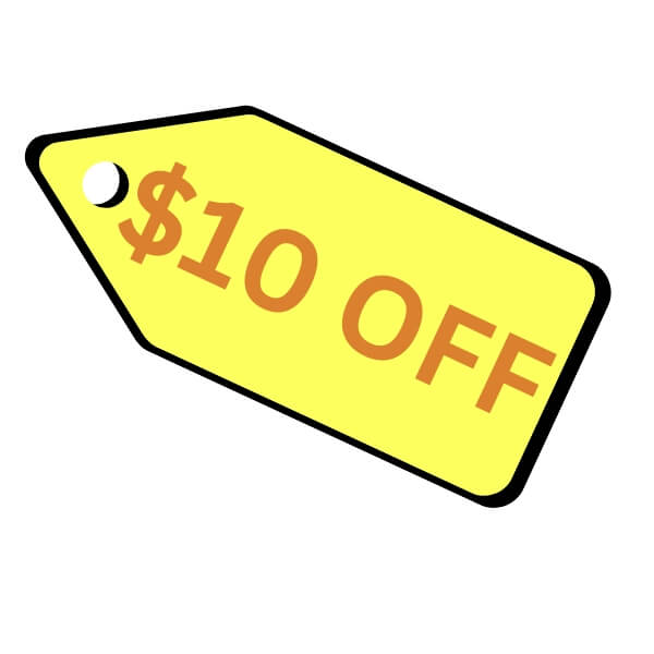 10$ Off Purchase of $40 or More