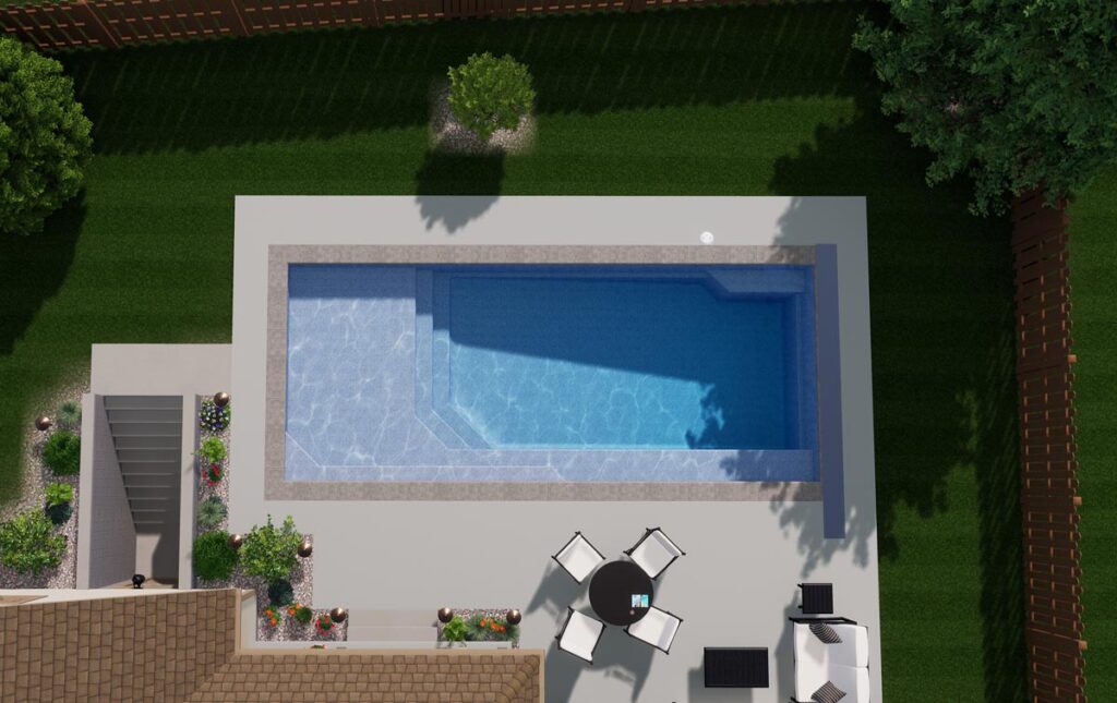 Apollo 14 in-ground pool