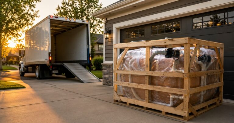 Big Box Store Hot Tub Delivery