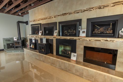 Fireplace and Hearth Live Burning Displays